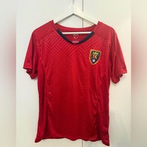 NWOT - RSL Real Salt Lake MLS Branded Women's Jersey - Large